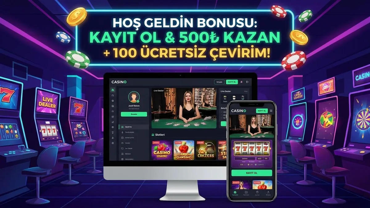 Bonuslu kayıt ekranı